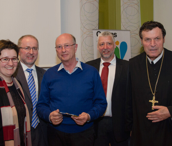 Galaabend Amstetten Pfarrcaritas Gruppenfoto