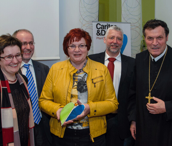 Galaabend Amstetten Pfarrcaritas Gruppenfoto