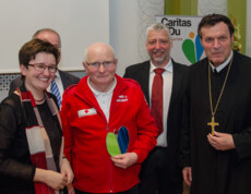 Galaabend Amstetten Pfarrcaritas Gruppenfoto